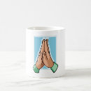 Recherche de mains de prière tasses Religieux