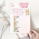 Recherche de baby shower pictionary Pour tous