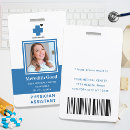 Recherche de identification médicale Employé de l'hôpital
