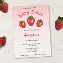 Recherche de fraises rouges invitations Baies