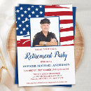 Recherche de photo retirement invitations Drapeau américain