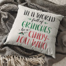 Recherche de le grinch coussins Drôle