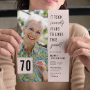 Recherche de soixante dix ans invitations Typographie