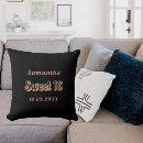 Recherche de rose noir coussins Girl