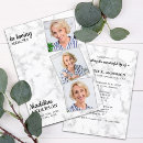 Zoek naar herdenkings uitnodigingen Fotocollage