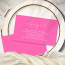 Zoek naar hot pink wedding uitnodigingen Chic