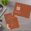 Recherche de orange mariage invitations Botanique
