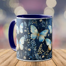 Zoek naar blauw goud mokken Marineblauw