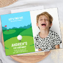 Recherche de golf party invitations Pour enfants