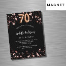 Recherche de soixante dix ans invitations Noir