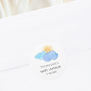 Recherche de baby shower garçon autocollants Simple