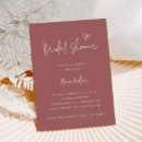 Recherche de mauve baby shower invitations Rose poussiéreux