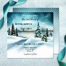 Recherche de winter carrées mariage invitations Pays des merveilles hivernales