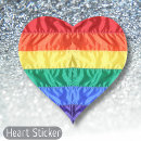 Zoek naar retro regenboog stickers Hart