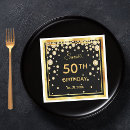 Zoek naar zwarte diamant servetten Goud