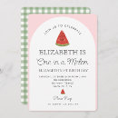 Recherche de watermelon anniversaire invitations Fruit