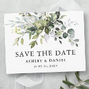 Recherche de aquarelle verte cartes postales Enregistrer la date