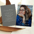 Zoek naar modern funeral uitnodigingen Herinnering