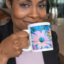 Recherche de fleur marguerite tasses Abstrait