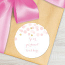 Recherche de rose et or autocollants Baby shower fille