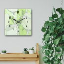 Recherche de verre de vin horloges Vert