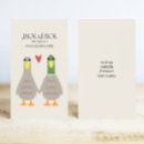 Recherche de couple cartes visite Customer