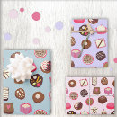 Recherche de chocolat papier cadeau Motif