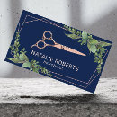 Recherche de feuille vert cartes visite Salon beauté