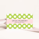 Recherche de vert pois cartes visite Motif