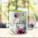 Recherche de vert tasses Vintage