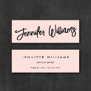 Recherche de blush pink cartes visite Rose pâle
