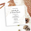 Recherche de de chêne mariage invitations Naturel