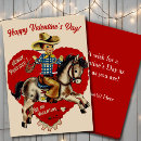 Recherche de cowboy vintage vœux cartes Valentine