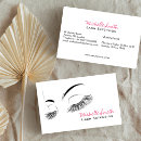 Zoek naar lash bar visitekaartjes Make up kunstenaar