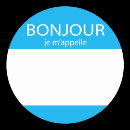 Recherche de française autocollants Rond