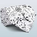 Recherche de monochrome cravates Fleur