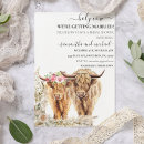 Recherche de cow bridal shower invitations Aquarelle