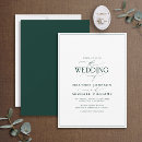 Recherche de blanc vert invitations Typographie