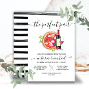 Recherche de perfect pair invitations Pizza