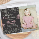Recherche de winter onederland anniversaire invitations Baby girl