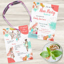 Recherche de week end poule invitations Cocktails