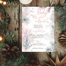 Recherche de police baby shower invitations Rose