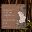 Recherche de grue japonaise invitations Inséparables