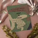 Recherche de de camouflage mariage invitations Élégant
