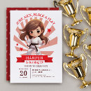 Recherche de fille karaté invitations Pour enfants
