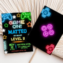 Recherche de video game party invitations Pour tous