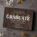 Recherche de country chic graduation invitations Lycée