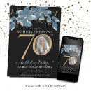 Recherche de black floral invitations Or noir