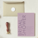 Recherche de purple bridal shower invitations Mauve