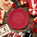 Recherche de valentines day paper assiettes Pour tous